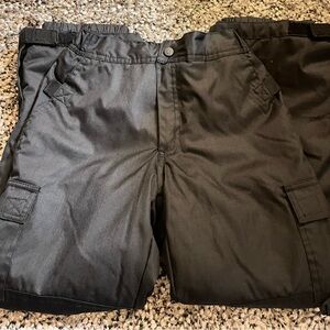 Kids winter pants, insulated- Black